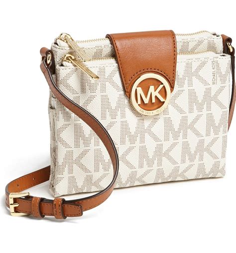 michael michael kors signature fulton wallet|Michael Kors fulton crossbody.